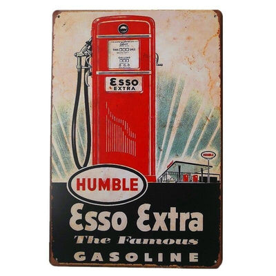 Vintage Esso Poster