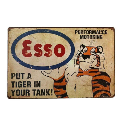 Vintage Esso Poster