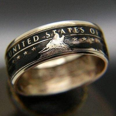Vintage American Silver Men's Ring