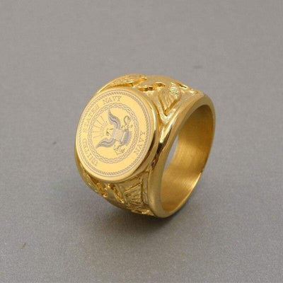 Vintage American US Navy Ring