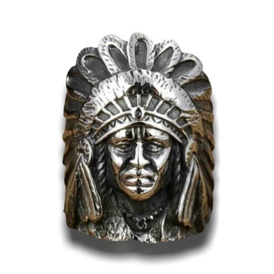 Vintage Indian Chief Ring