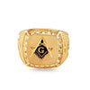 Vintage Freemason Gold Ring