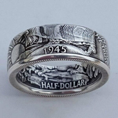 Vintage Half Dollar Ring