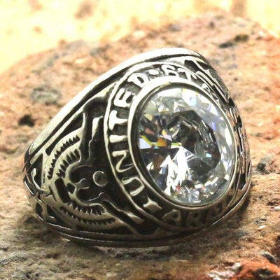 Vintage Military Men's Ring