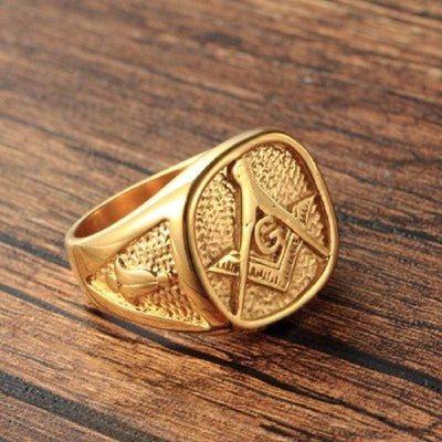 Vintage Masonic Ring For Men