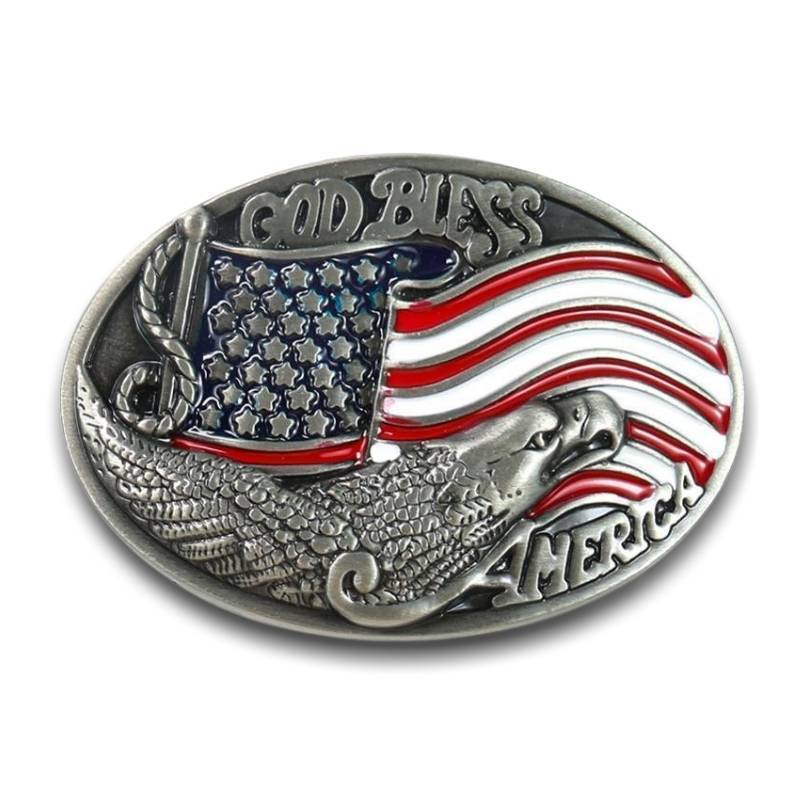 Vintage American Men's Belt Buckle