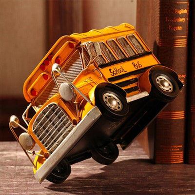 Vintage American Bus Figurine
