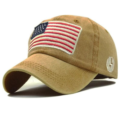 Vintage American Flag Cap