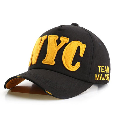 Vintage New York Cap Yellow