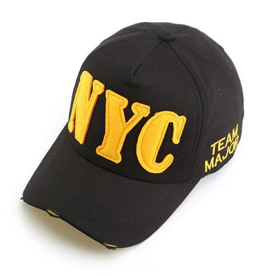 Vintage New York Cap Yellow