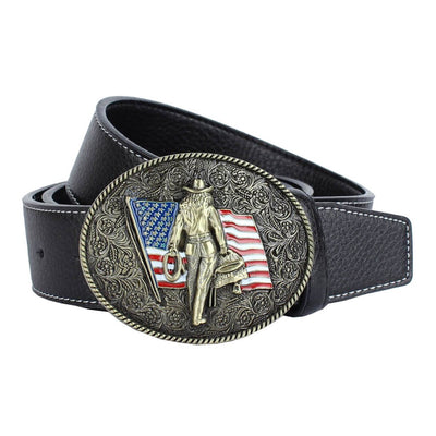 Vintage American Flag Belt