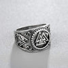 Vintage Silver Freemason Signet Ring