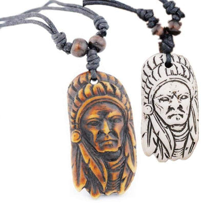 Vintage American Indian Necklace For Men