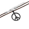 Vintage Peace And Love Necklace