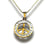 Vintage Peace And Love Necklace GOLD