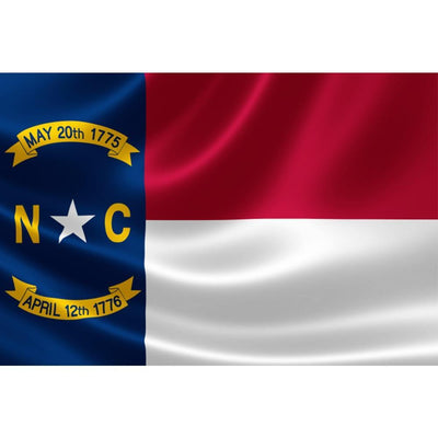 North Carolina Vintage Flag
