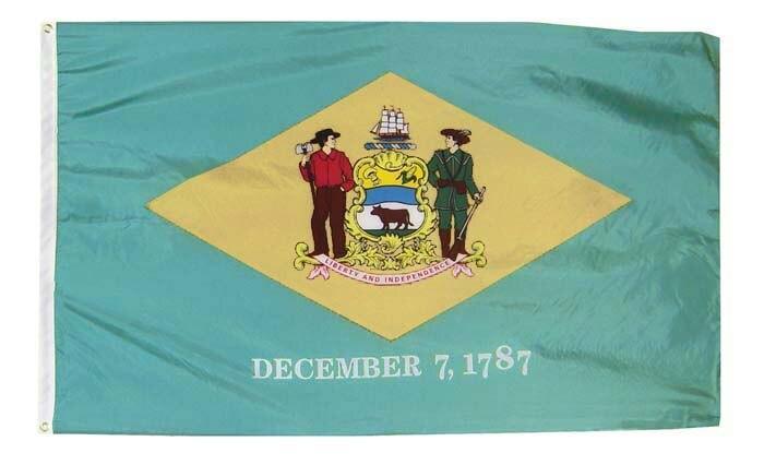 Delaware Vintage Flag