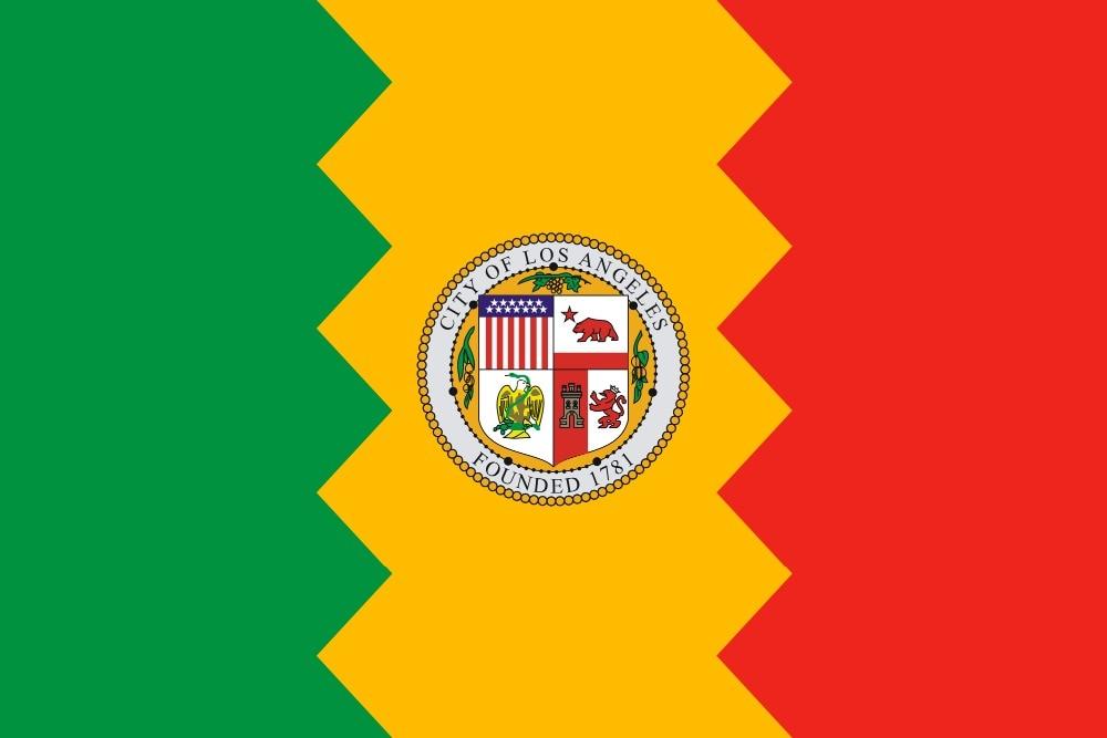 Los Angeles Vintage Flag