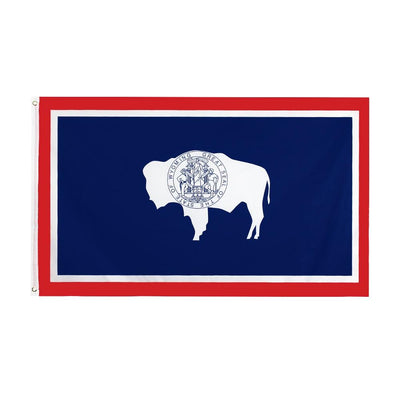 Vintage Wyoming Flag