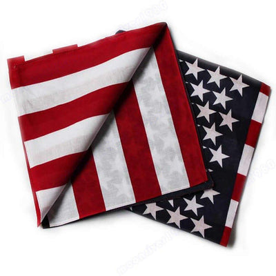 Vintage American Flag Scarf