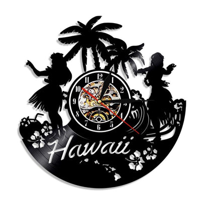 Hawaii Vintage Clock
