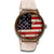 Vintage Watch With American Flag
