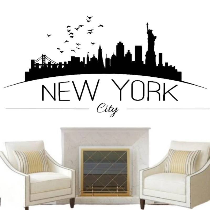 Vintage New York City Wall Stickers