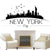 Vintage New York City Wall Stickers