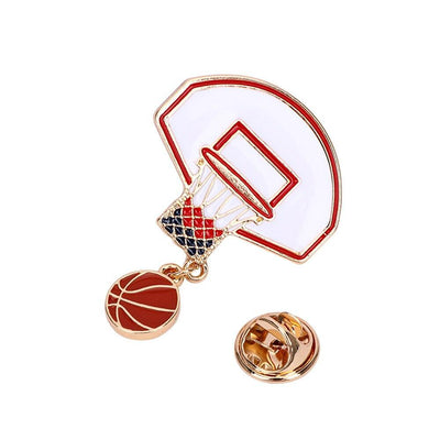 Vintage Basketball Pins