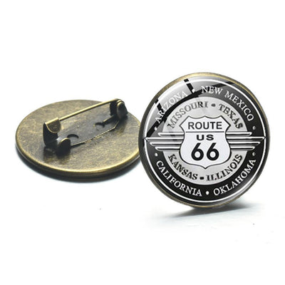 Vintage Route 66 pin