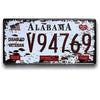 Vintage Alabama Plate