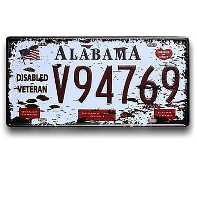 Vintage Alabama Plate