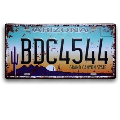 Arizona Vintage Plate