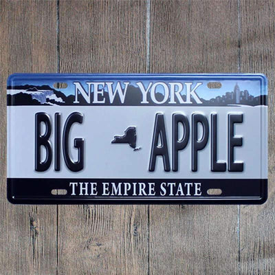 Vintage Empire State Building Plaque