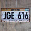 Hawaii Vintage Plate