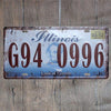 Vintage Illinois Plate