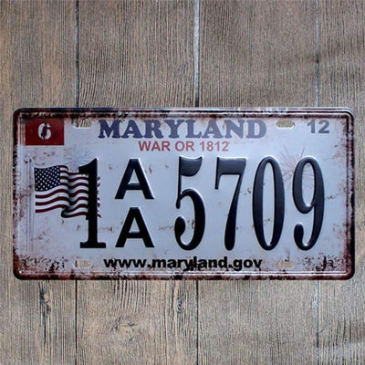 Vintage Maryland Plate