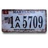 Vintage Maryland Plate
