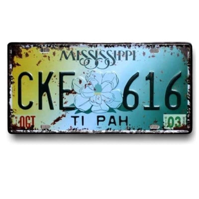 Vintage Mississippi Plate