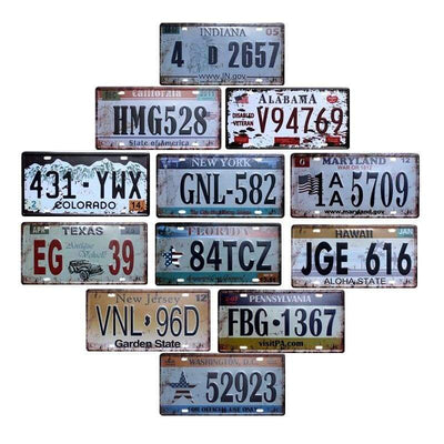Vintage New Jersey Plate