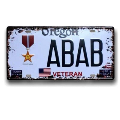 Vintage Oregon plate