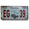 Texas Vintage Plate