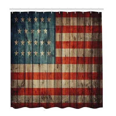 Vintage USA Shower Curtain