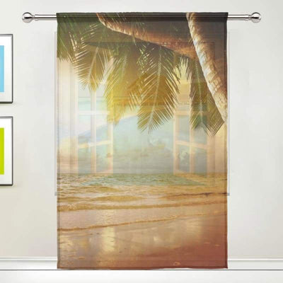 Vintage Hawaii Curtain