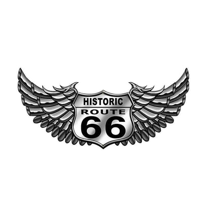 Vintage Route 66 Bumper Stickers