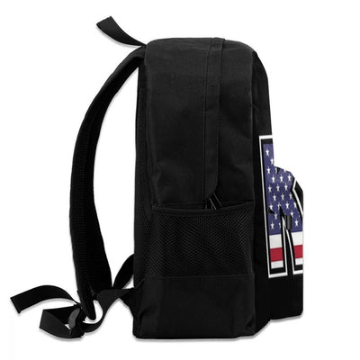 Vintage USA Flag Backpack