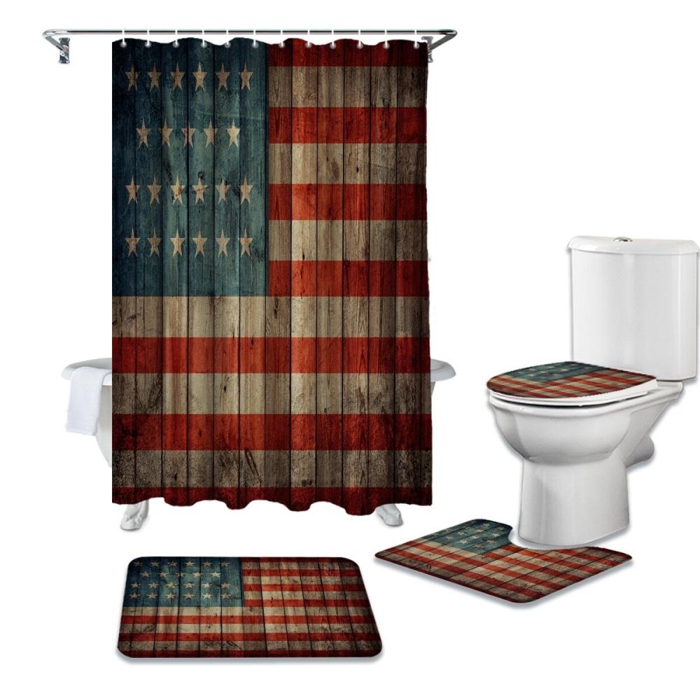 Vintage American Bathroom And Toilet