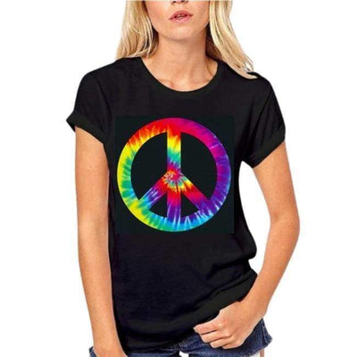 Vintage Multicolor Hippie T-Shirt