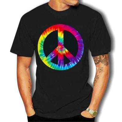 Vintage Multicolor Hippie T-Shirt