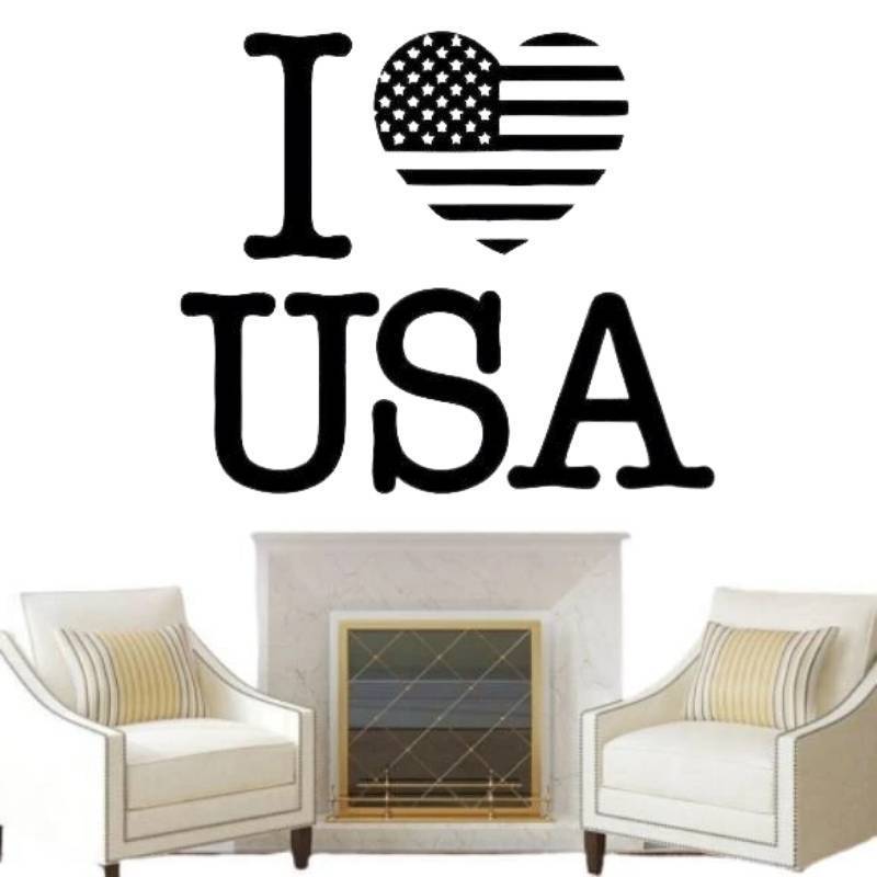 American Vintage Wall Stickers